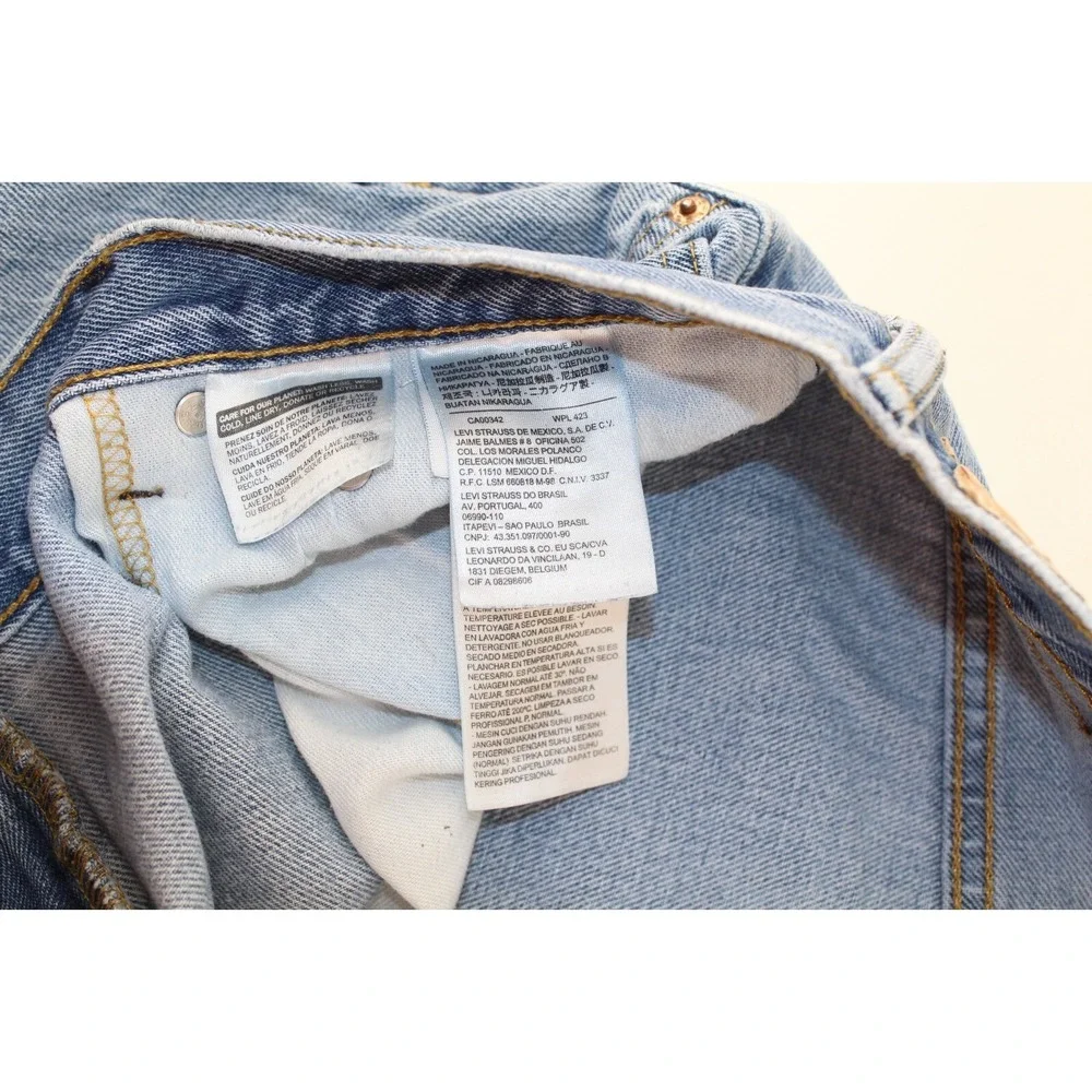 LEVI'S‎ 550 Relaxed Fit Blue Jeans 40x29 (Tag 40x30)